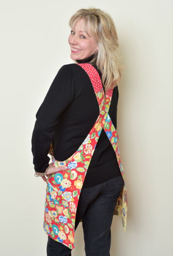 10th Anniversary Crisscross Apron Pattern | Mary Mulari Designs