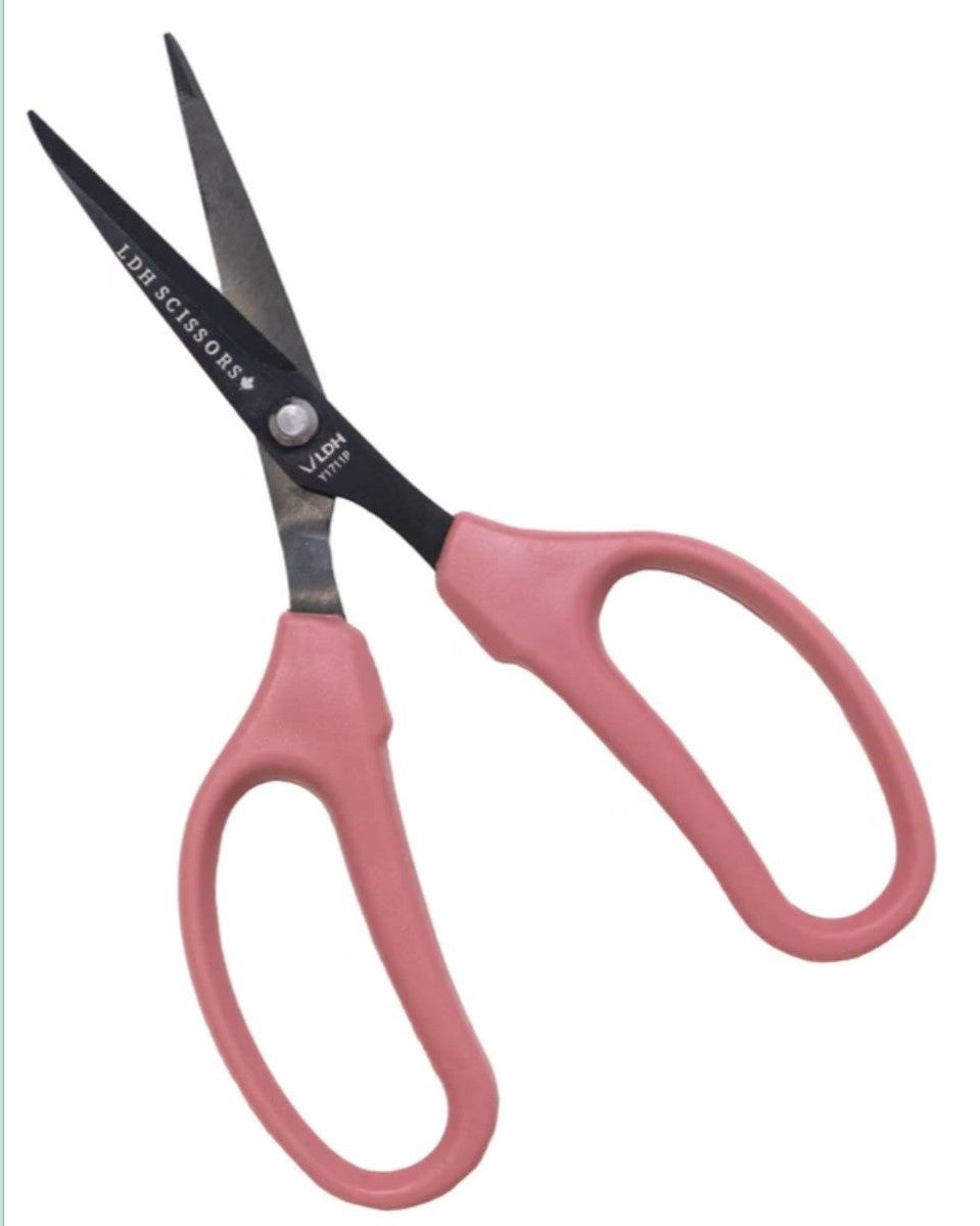 6.5" Pink Soft-handled Craft Scissors by LDH Scissors / Y1711P