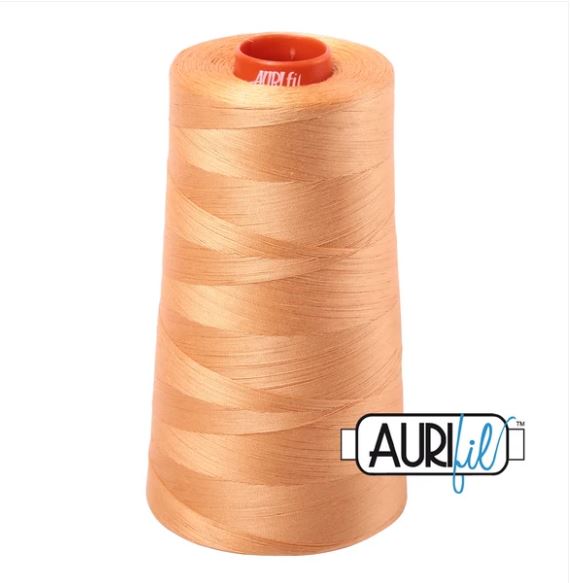 Aurifil Mako 50wt Cotton Thread Cone - 2214 Golden Honey
