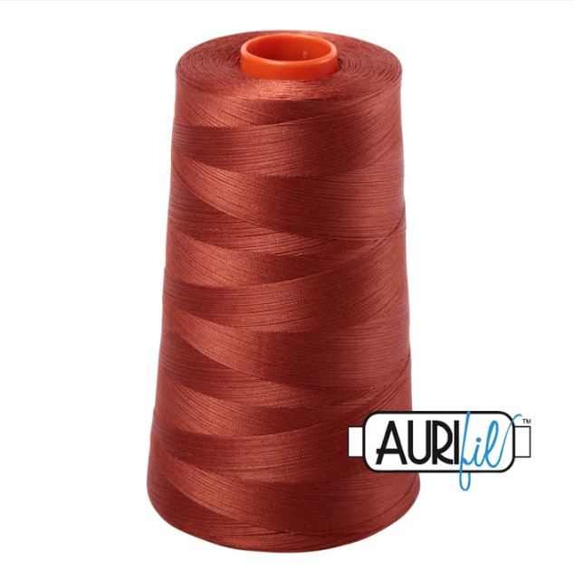 Aurifil Mako 50wt Cotton Thread Cone - 2350 Copper