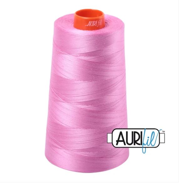 Aurifil Mako 50wt Cotton Thread Cone - 2479 Medium Orchid