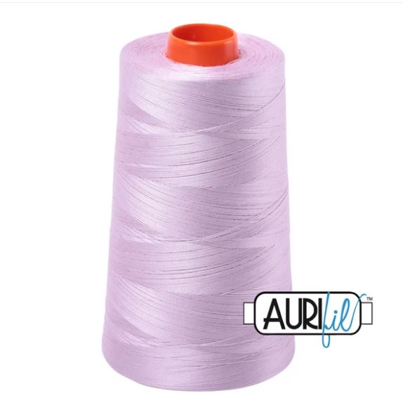 Aurifil Mako 50wt Cotton Thread Cone - 2515 Light Orchid