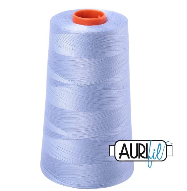 Aurifil Mako 50wt Cotton Thread Cone - 2770 Very Light Delft