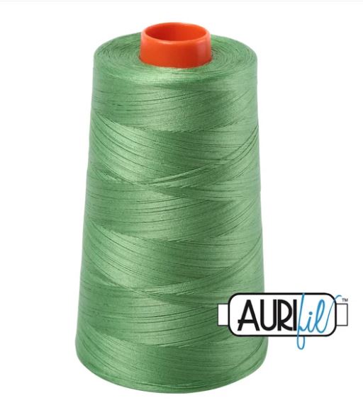Aurifil Mako 50wt Cotton Thread Cone - 2884 Green Yellow