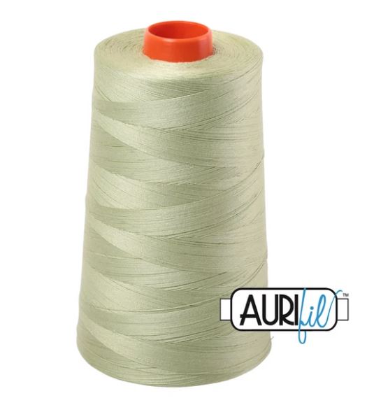 Aurifil Mako 50wt Cotton Thread Cone - 2886 Light Avocado