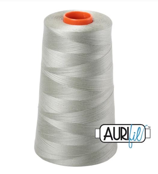 Aurifil Mako 50wt Cotton Thread Cone - 2902 Light Laurel Green