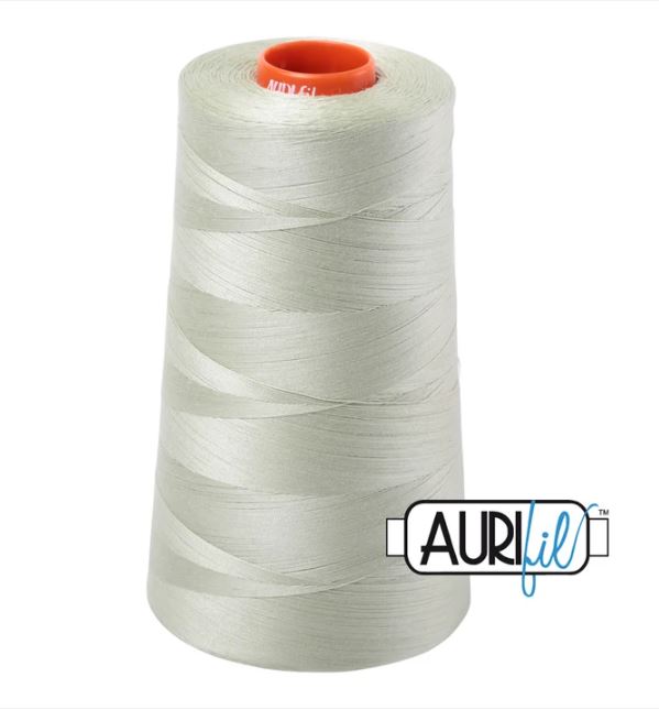 Aurifil Mako 50wt Cotton Thread Cone - 2908 Spearmint
