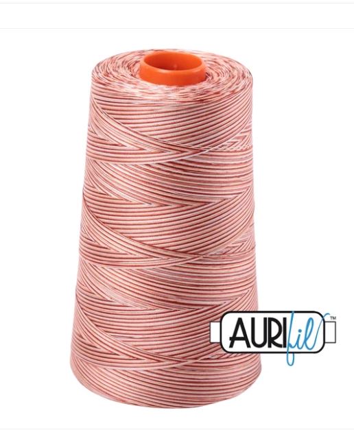 Aurifil Mako 50wt Cotton Thread Cone - 4656 Cinnamon Sugar