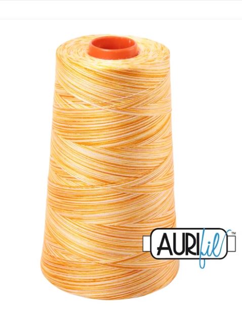 Aurifil Mako 50wt Cotton Thread Cone - 4658 Limoni di Monterosso
