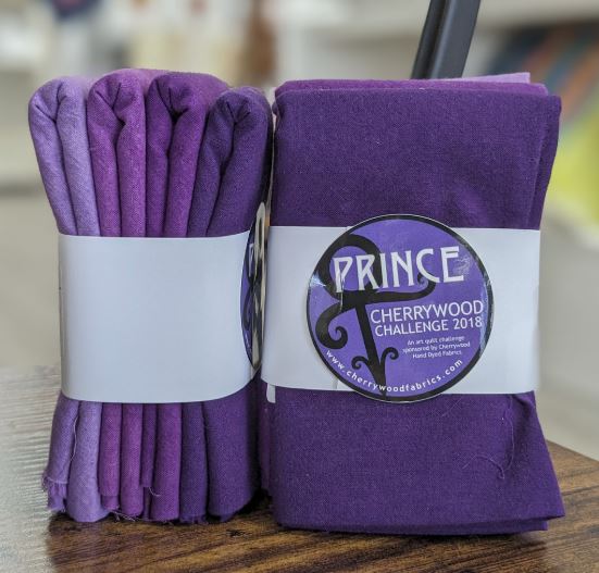 CHERRYWOOD Hand Dyed Fabrics - Fat Quarter Bundle - 4pc -Prince