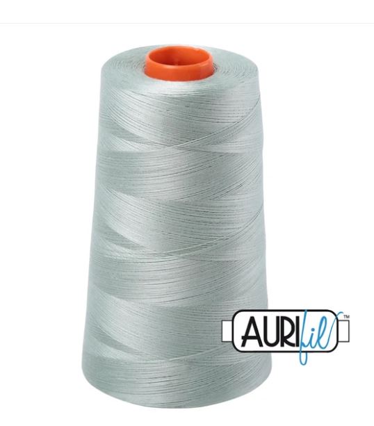 Aurifil Mako 50wt Cotton Thread Cone - 5014 Marine Water