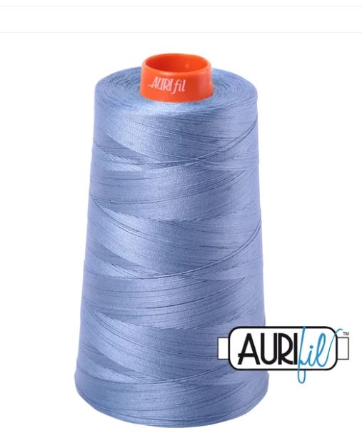Aurifil Mako 50wt Cotton Thread Cone - 6720 Slate