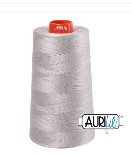 Aurifil Mako 50wt Cotton Thread Cone - 6724 Moonshine
