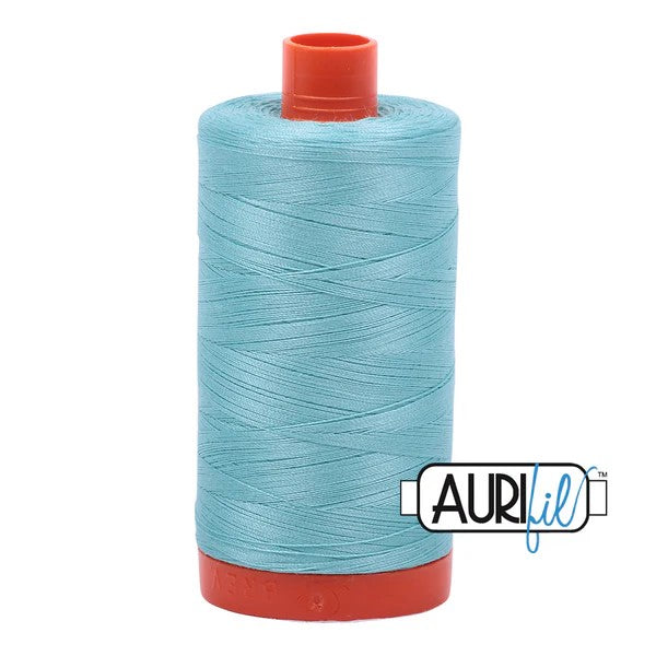 Aurifil Cotton Thread : Color 5006 Light Turquoise