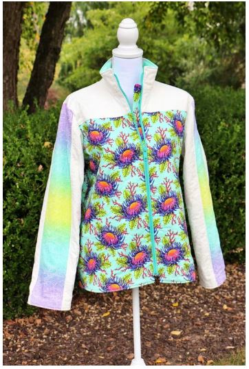 Bella Quilt Coat Designed by Quilting Elissa / By Annie