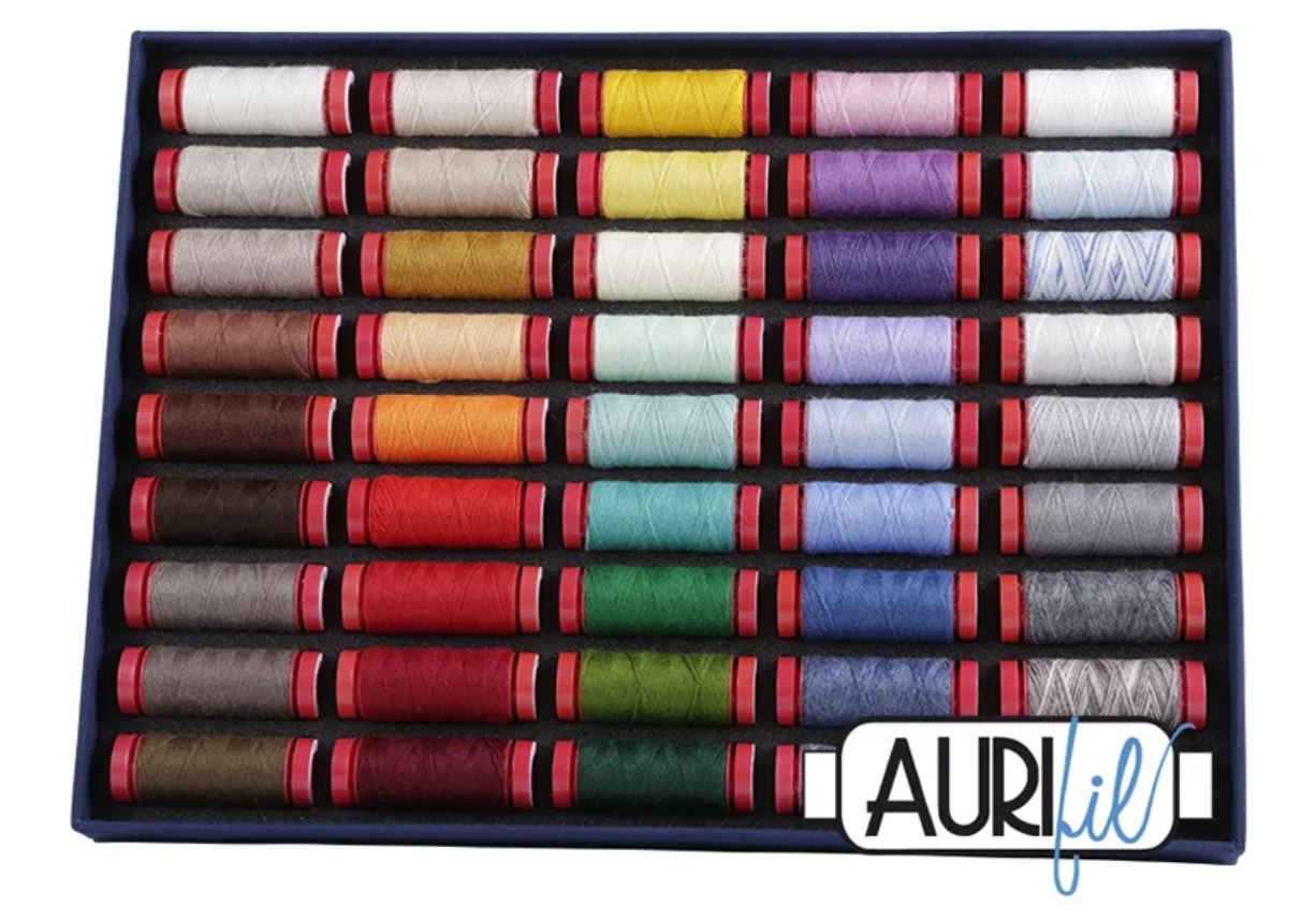 Aurifil Best Selection – Wool Thread Collection 12 wt | 45 Thread Pack | Special Order