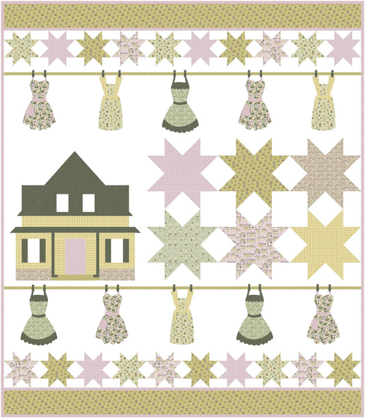 Canadian Farmhouse Quilt Pattern by Coach House Designs