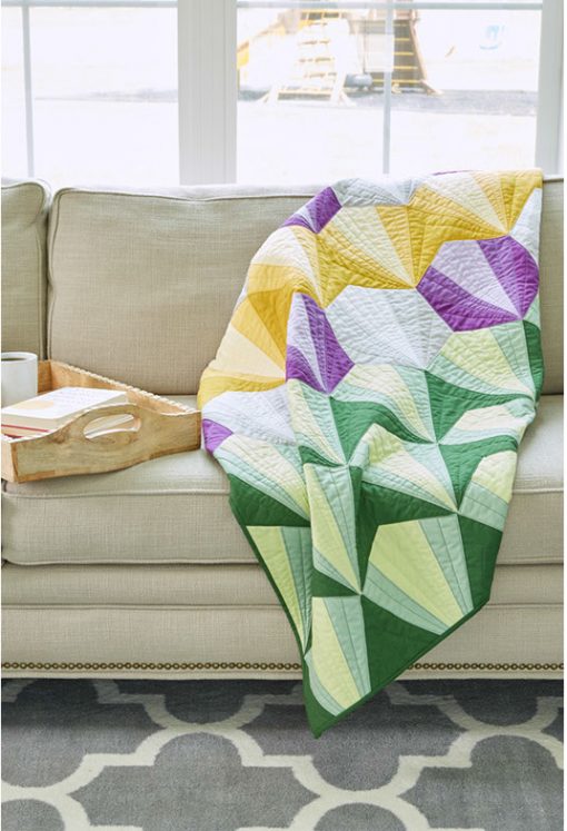 Deco Daybreak Quilt by Whole Circle Studio Quilt Pattern