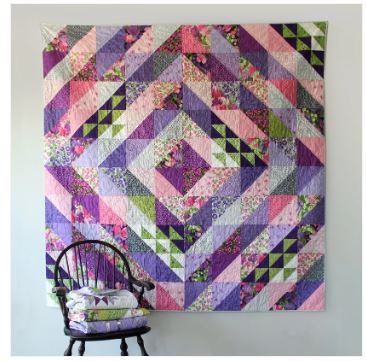 Faceted Quilt Pattern by Robin Pickens / RPQP-F115