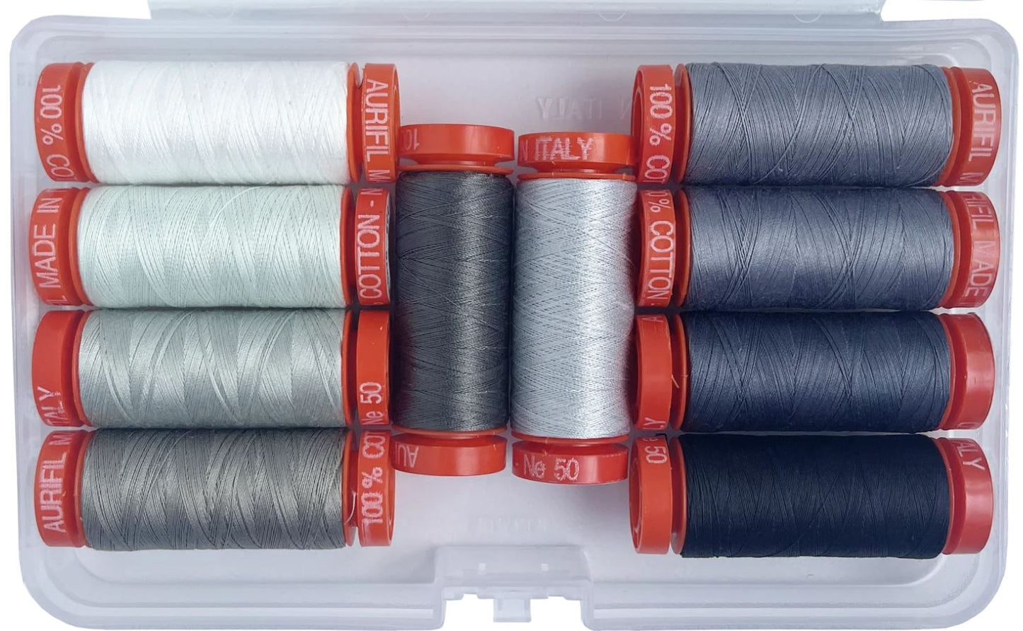 Aurifil Graywork (10 Small Spools) by Tula Pink | Special Order