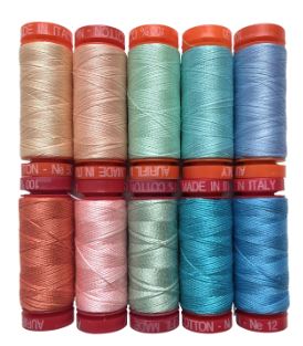 Aurifil Gulf Breeze by Becca Plymale | Special Order