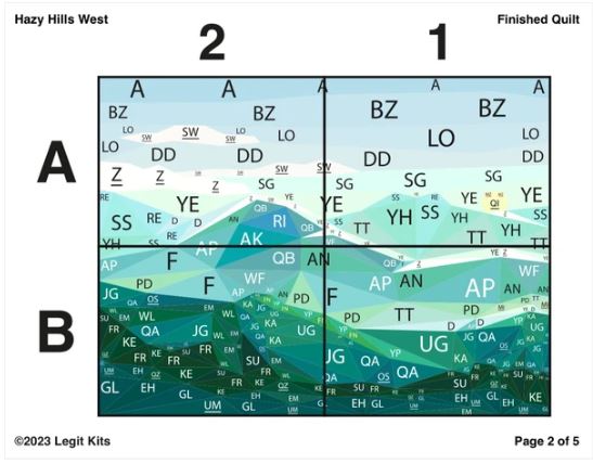 Legit Kits Hazy Hills West Pattern | Special Order