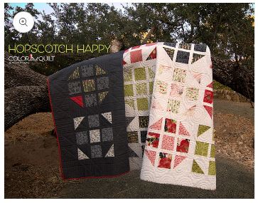 Hopscotch Happy Quilt Pattern by Robin Pickens / RPQP-HH101