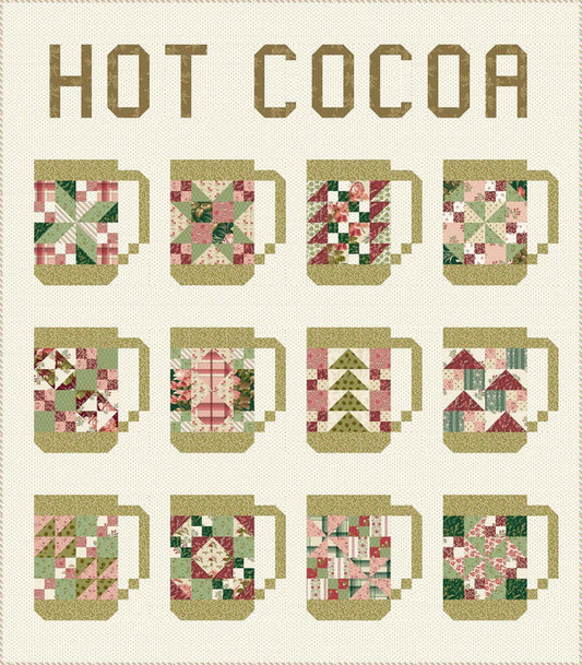 Hot Cocoa Pattern - Laundry Basket Quilts