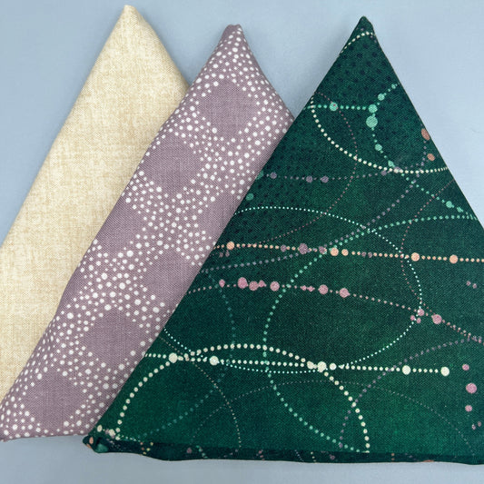 3 Piece - Fat Quarter Bundle / Nature Inspired