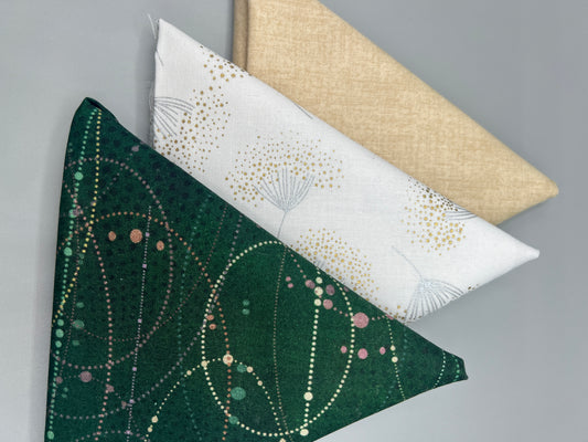 3 Piece - Fat Quarter Bundle / Nature Inspired 2