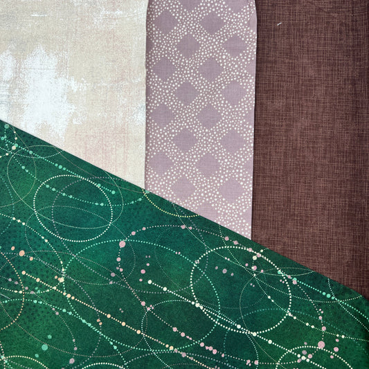 4 Piece - Fat Quarter Bundle / Nature Inspired 1