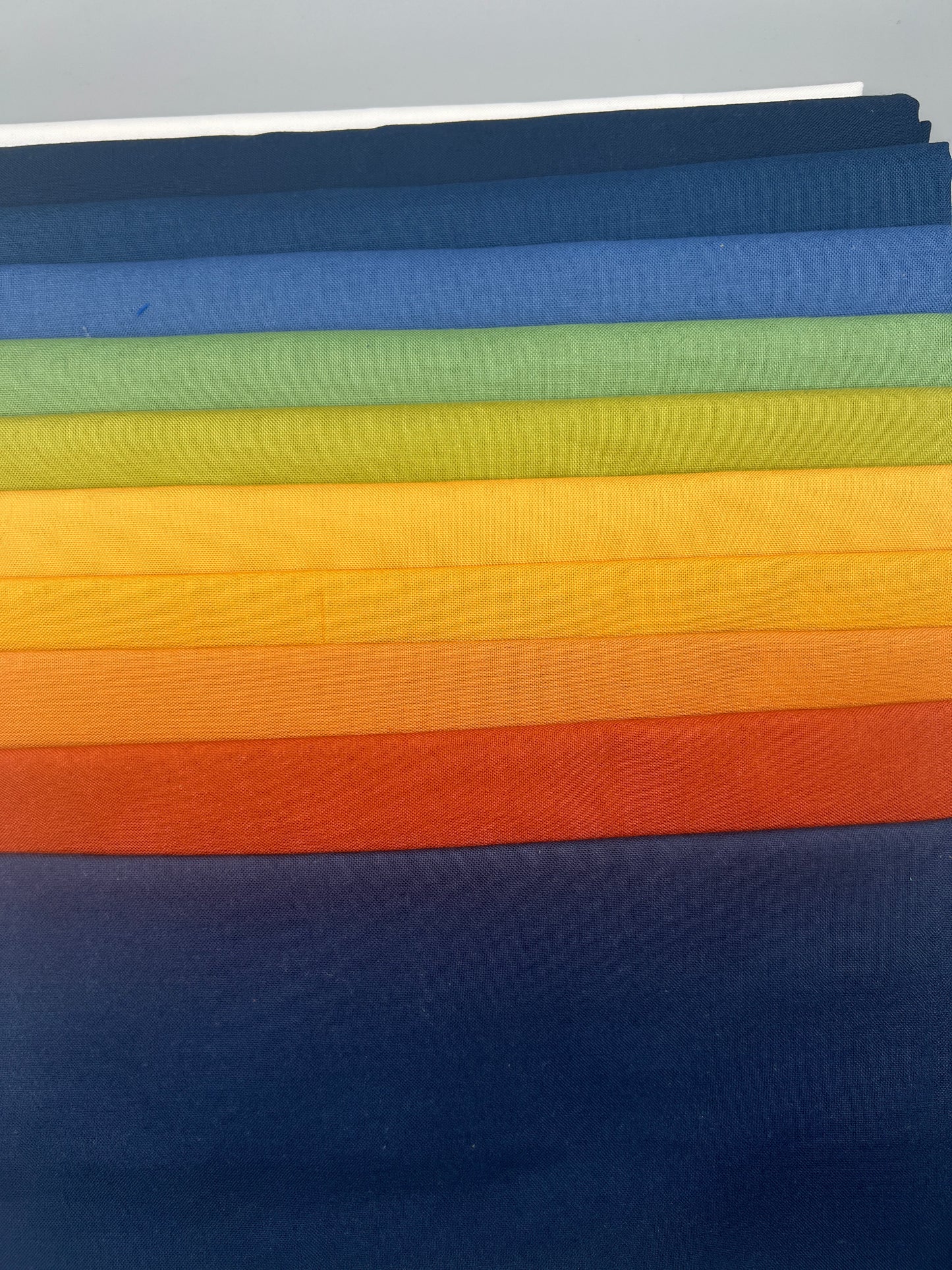 Choppy Waters Quilt Kit Throw Size w/ Kona Cottons / Pattern by Art East Quilting Co.
