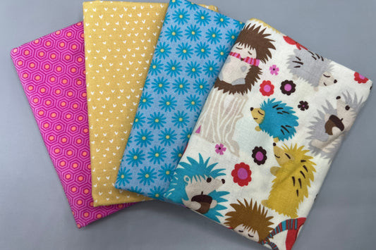 4 Piece - Fat Quarter Bundle / Kids Prints