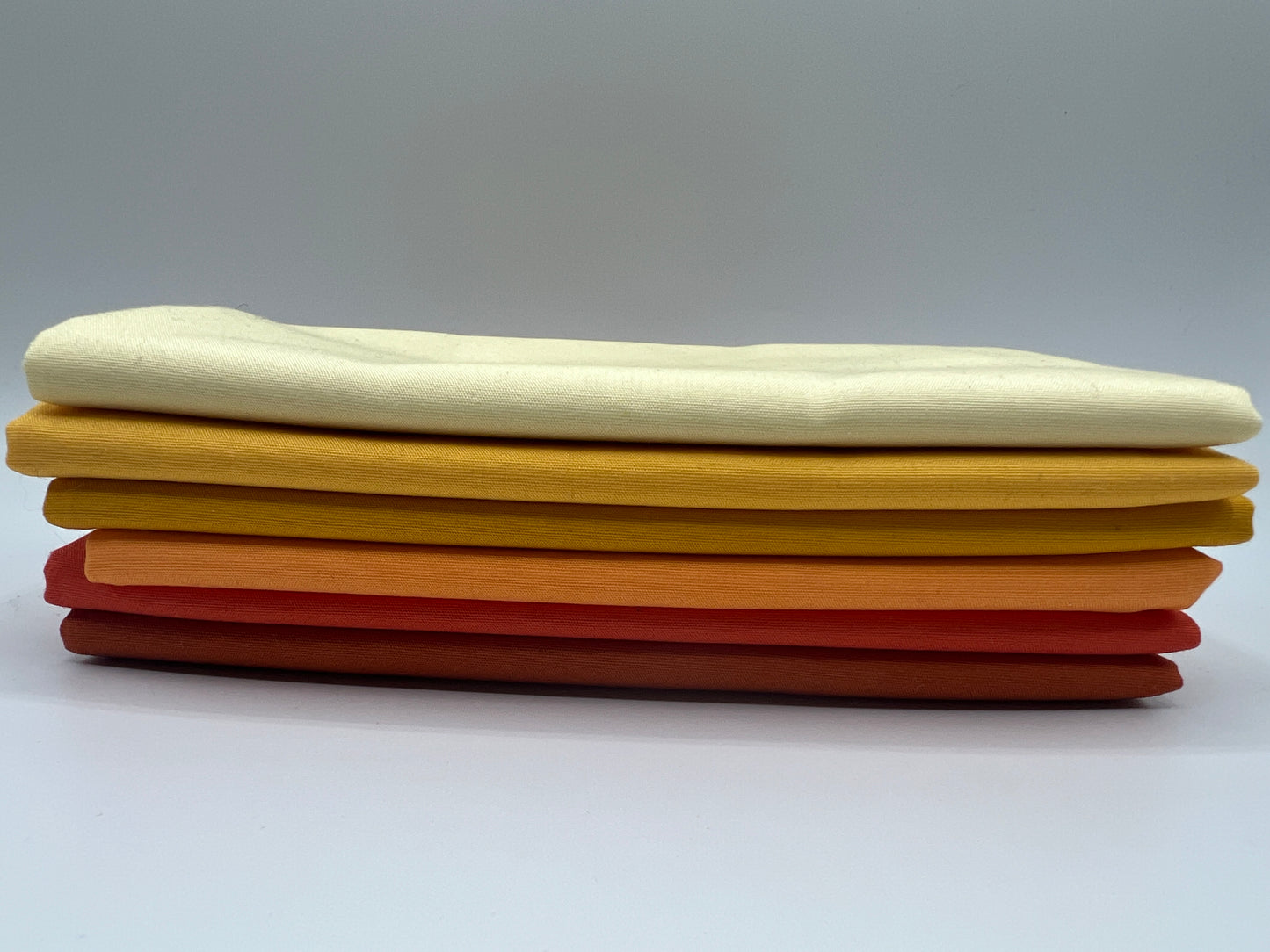 Warm Sunset 6 Piece Fat Quarter Bundle - Art Gallery Pure Solids