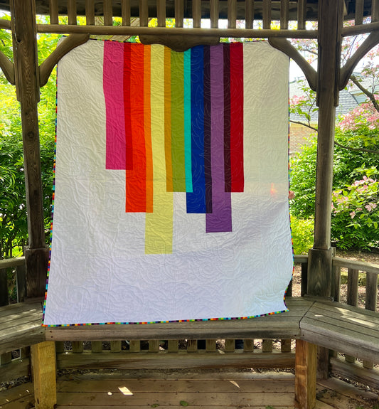 The Spill Quilt Pattern Booklet by Art East Quilting Co.