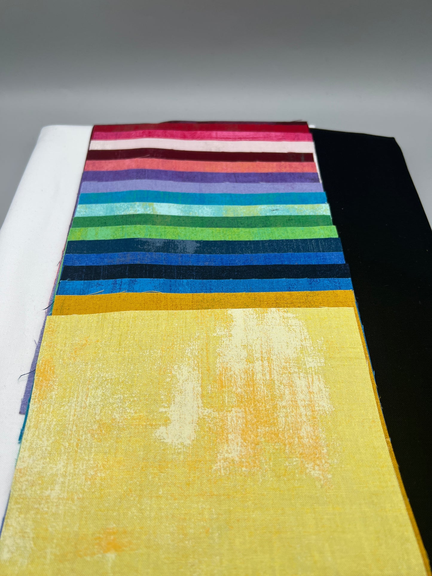 "Pointed" Rainbow Baby Quilt Kit; Original Pattern design by Lorna Costantini