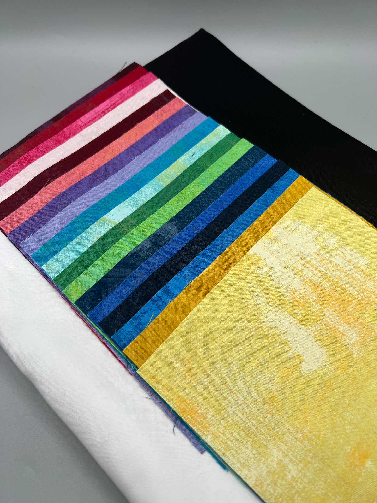 "Pointed" Rainbow Baby Quilt Kit; Original Pattern design by Lorna Costantini