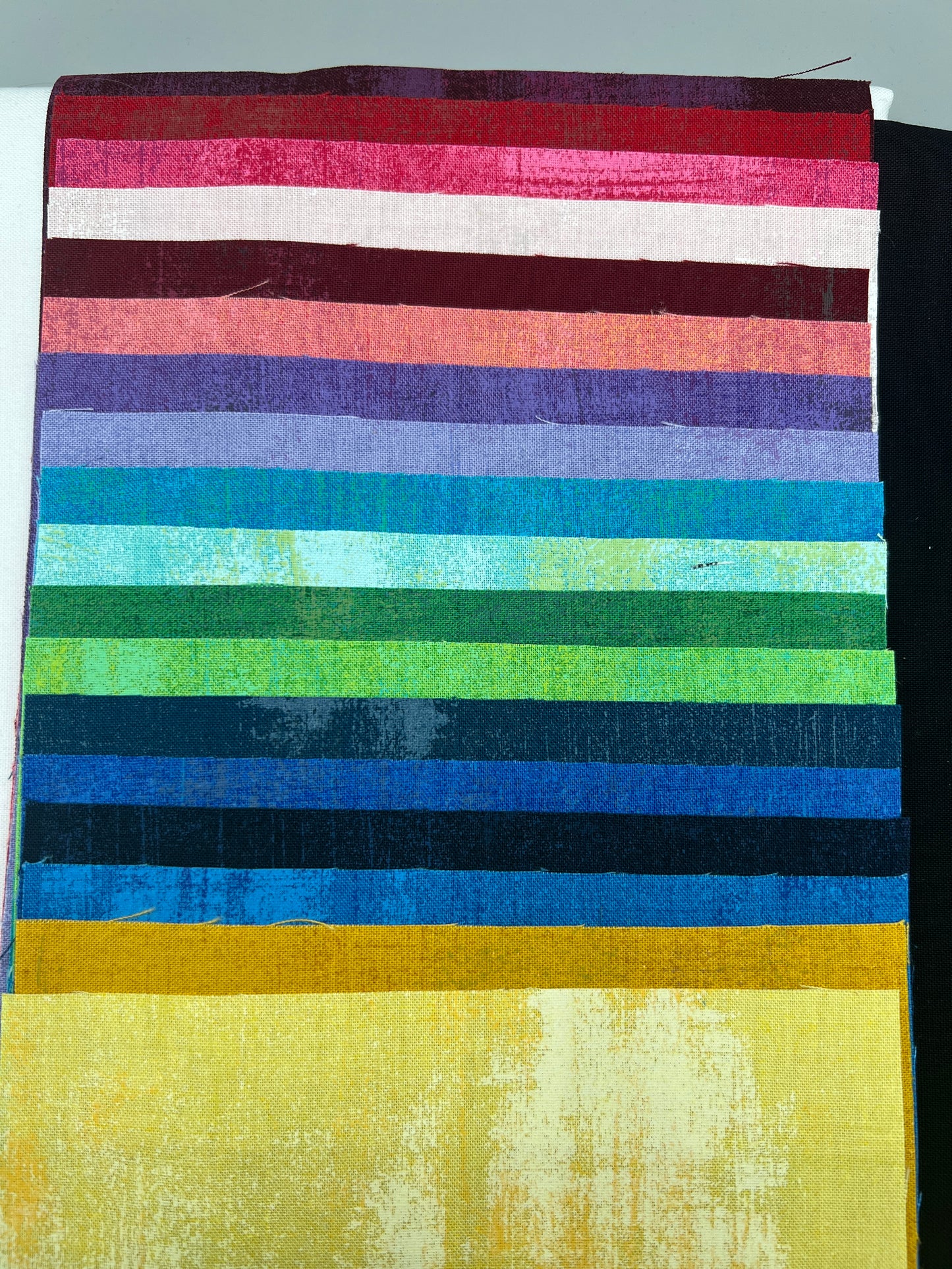 "Pointed" Rainbow Baby Quilt Kit; Original Pattern design by Lorna Costantini