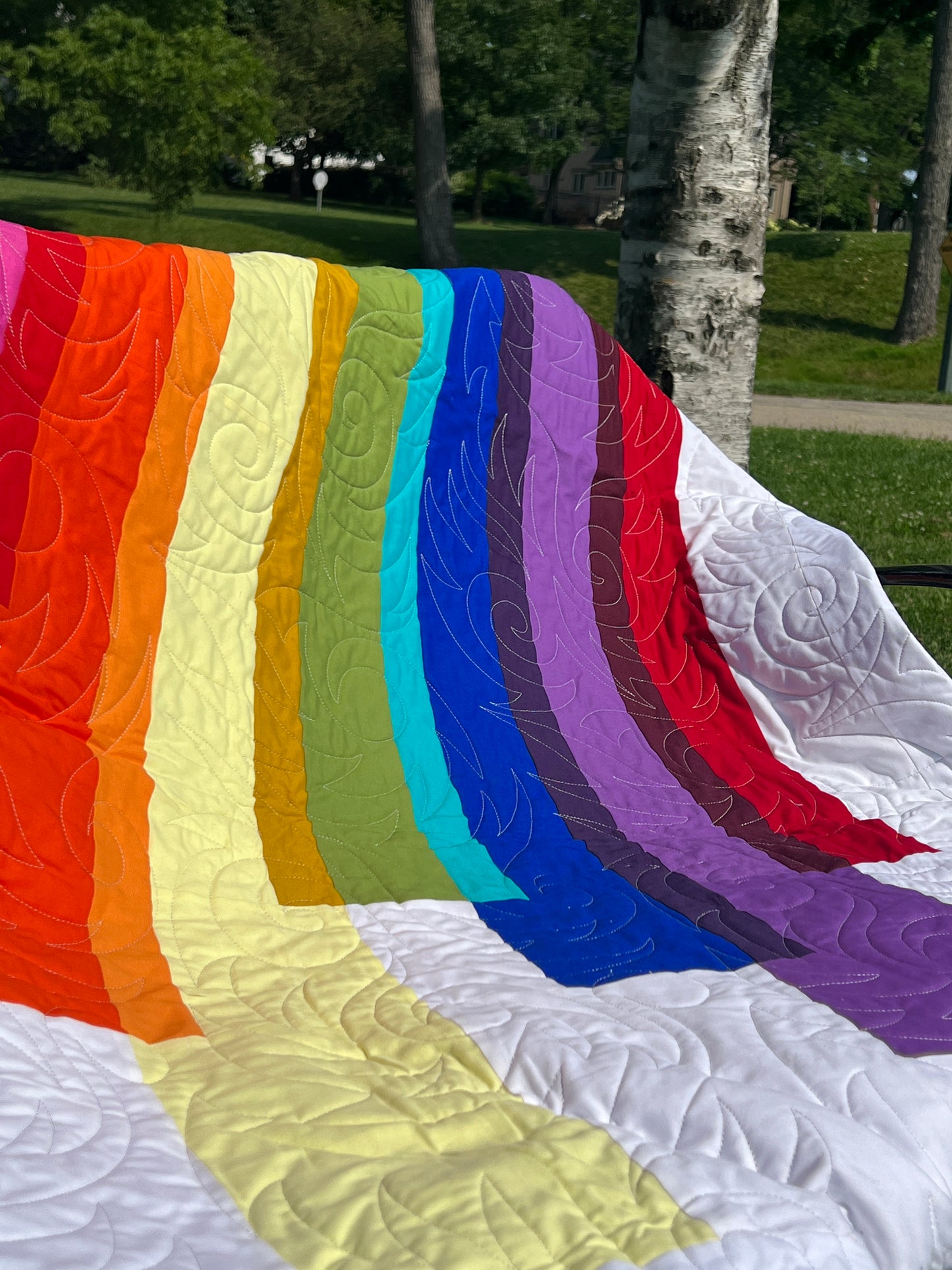 The Spill Quilt Pattern Booklet by Art East Quilting Co.