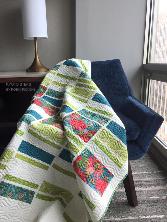 Kyoto Steps Quilt Pattern by Robin Pickens / RPQP-KS123