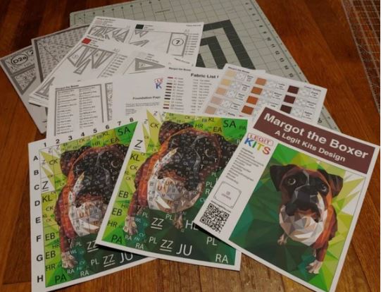 Legit Kits Margot the Boxer Pattern | Special Order