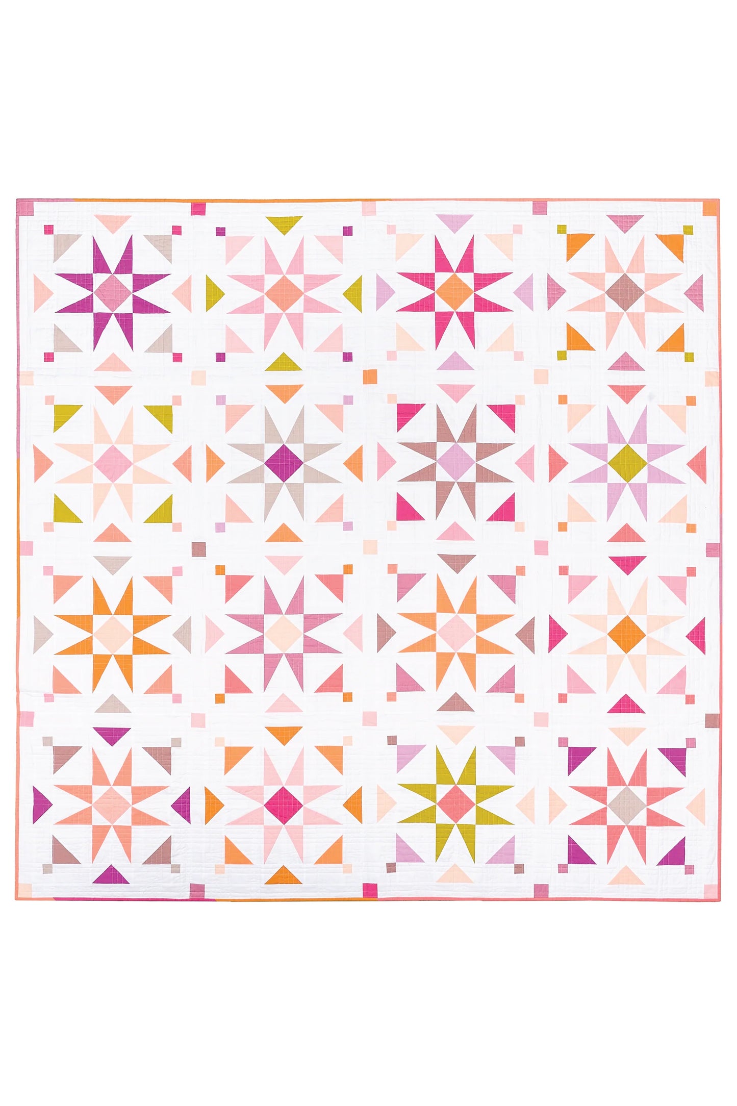 Mosaic Star Quilt Pattern by Lo & Behold Stitchery