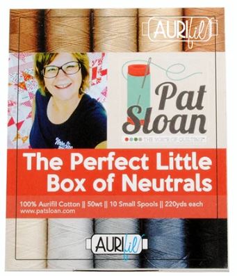 Aurifil The Perfect Little Box of Neutrals by Pat Sloan | Special Order
