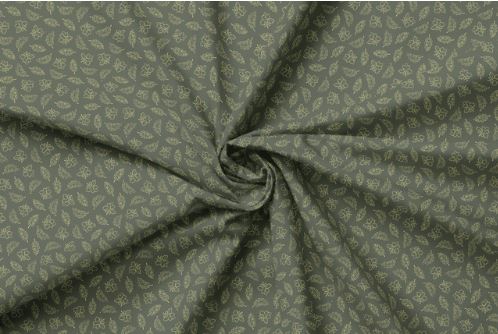 Leafy Serenity-dark green / Pioneer Days Collection by Lady Bruniere Valdani perle cotton size 12 thread spool for quilting a