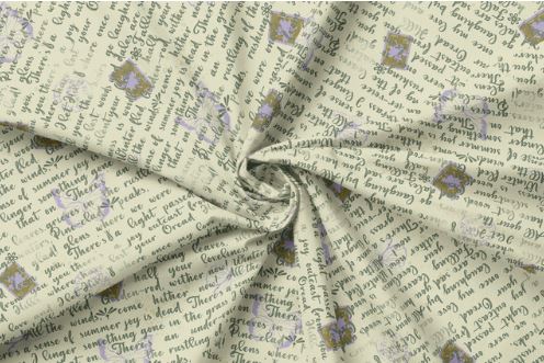 Scripted Elegance / Pioneer Days Collection by Lady Bruniere | Mia P Valdani perle cotton size 12 thread spool for quilting a