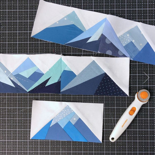 Scrappy Mountains Foundation Pad by Leila Gardunia / LGD-112