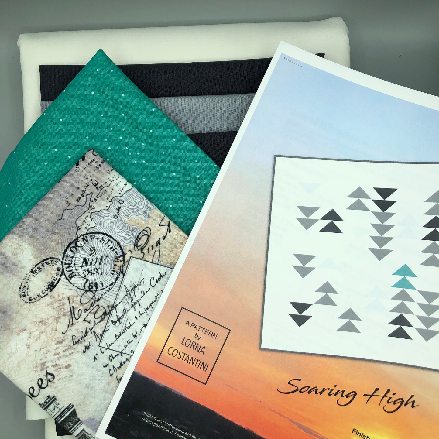 Quilt Kit & Pattern - Soaring High - Lap Size