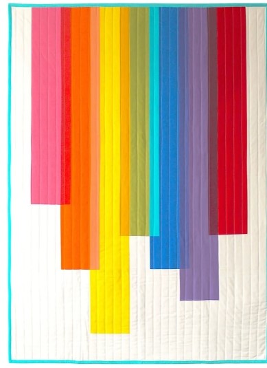 The Spill Quilt Pattern Booklet by Art East Quilting Co.