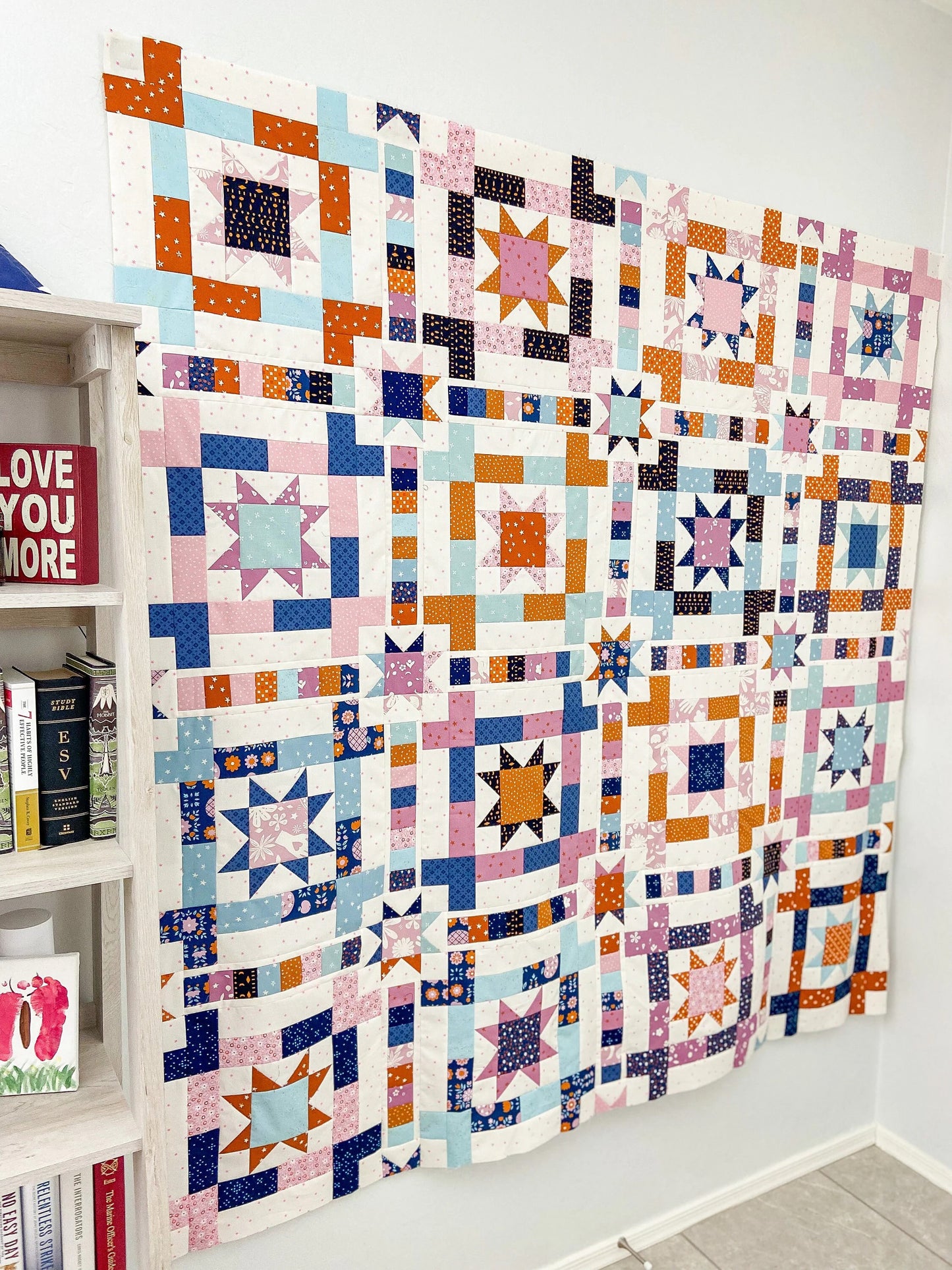 Starhenge Quilt Pattern (3 sizes) by Amanda Kelly of Quilt Cakes