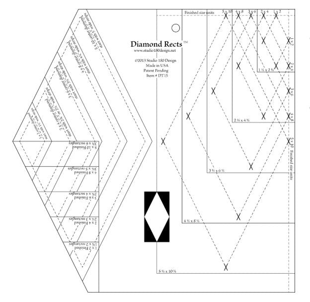Studio 180 Design Diamond Rects™ Tool | Special Order